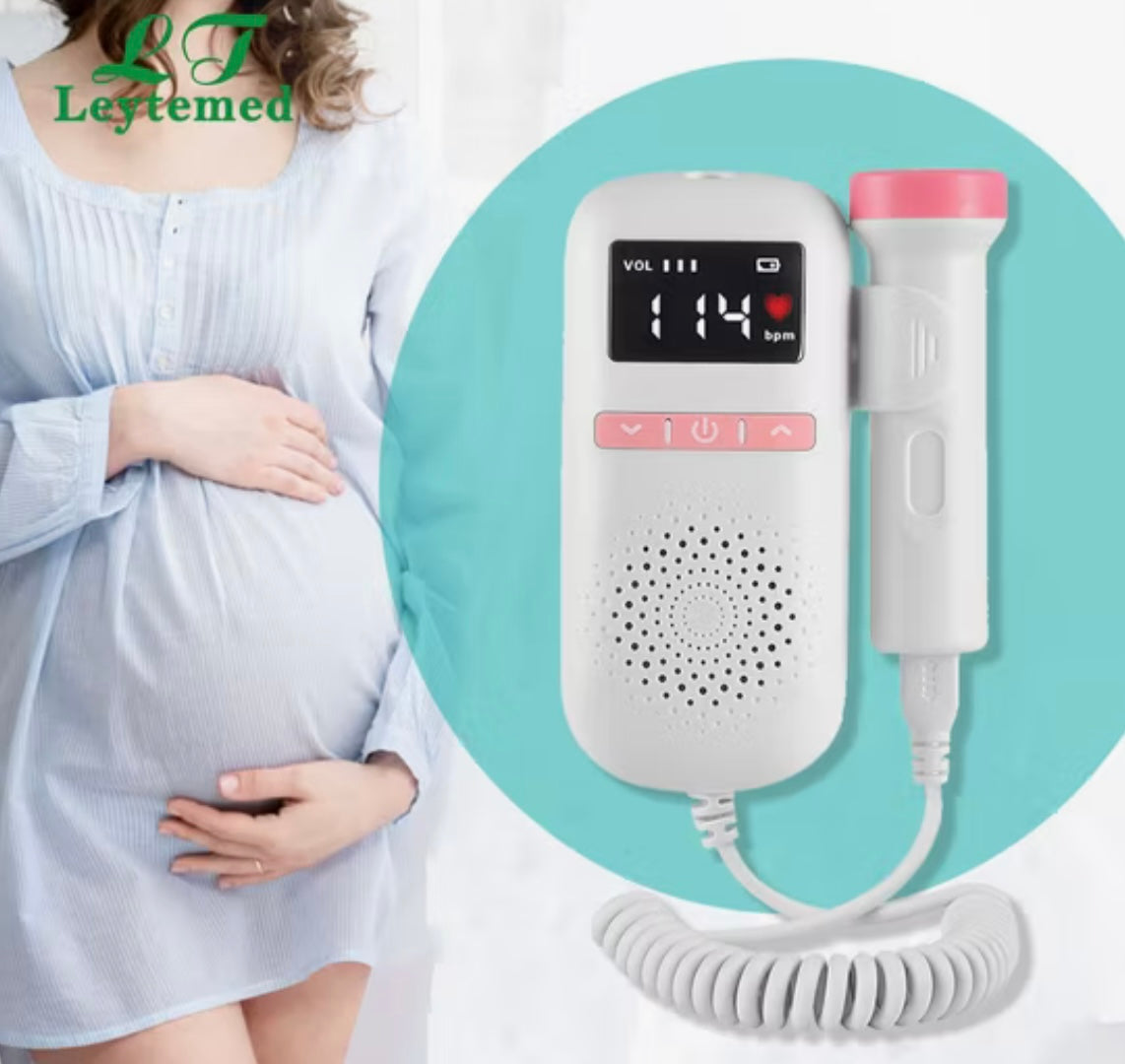 Doppler fetal de latidos del corazón
