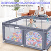 Suposeu Baby Playpen for Toddler, 50”×50”