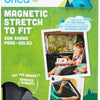 Munchkin® Brica® Magnetic Stretch to Fit™ Sun Shade, Black, 1 unidad