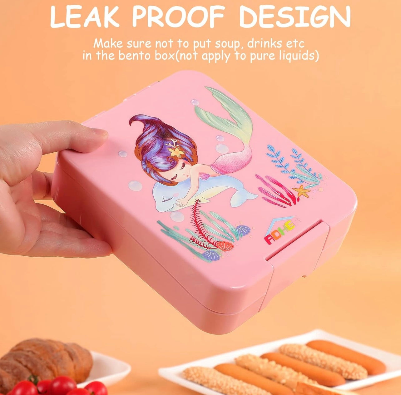 AOHEA lonchera bento sirena