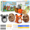 Kit de ganchillo para principiantes, kit de 4 piezas