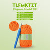 Kit de ganchillo para principiantes, kit de 4 piezas
