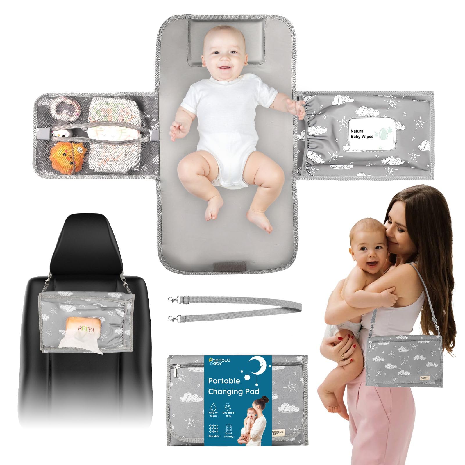 Cambiador portátil para bebés
