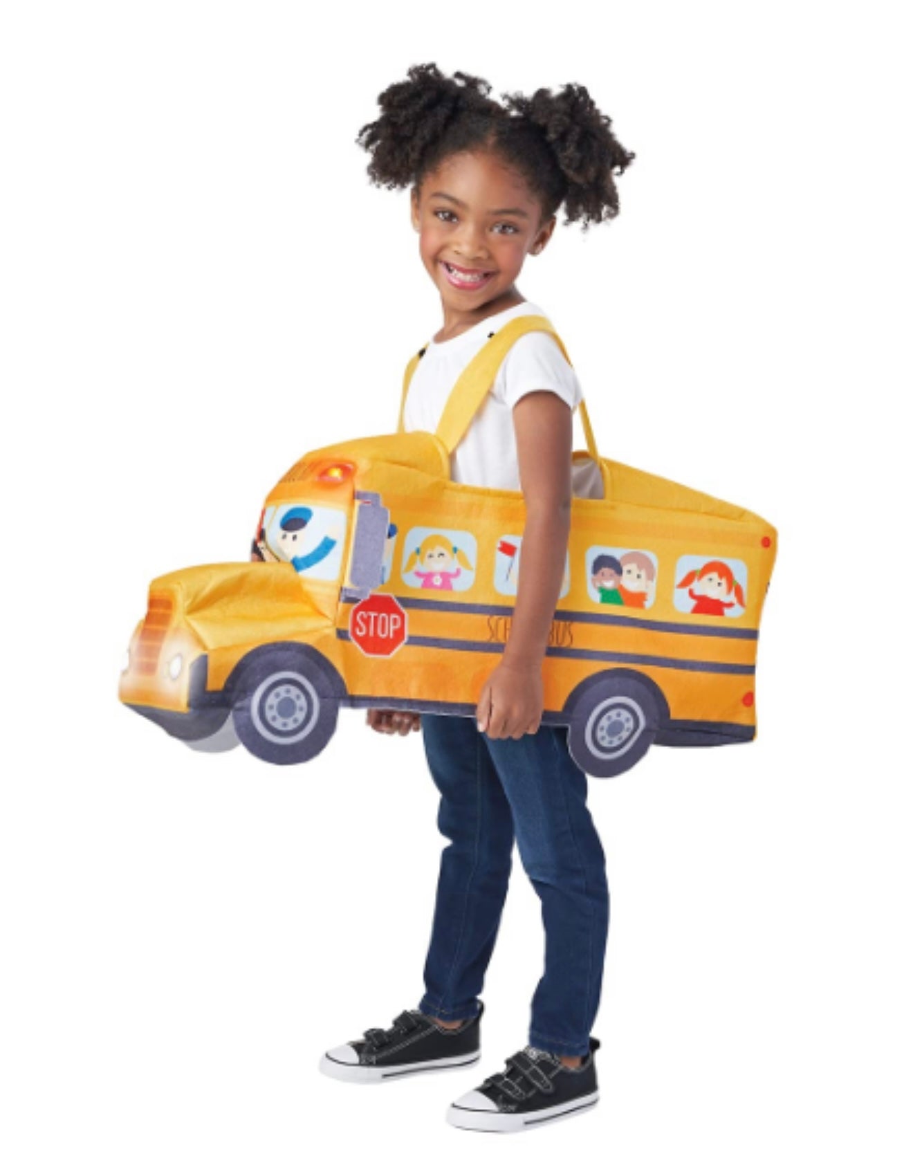 Disfraz de autobús escolar de 3-5 años