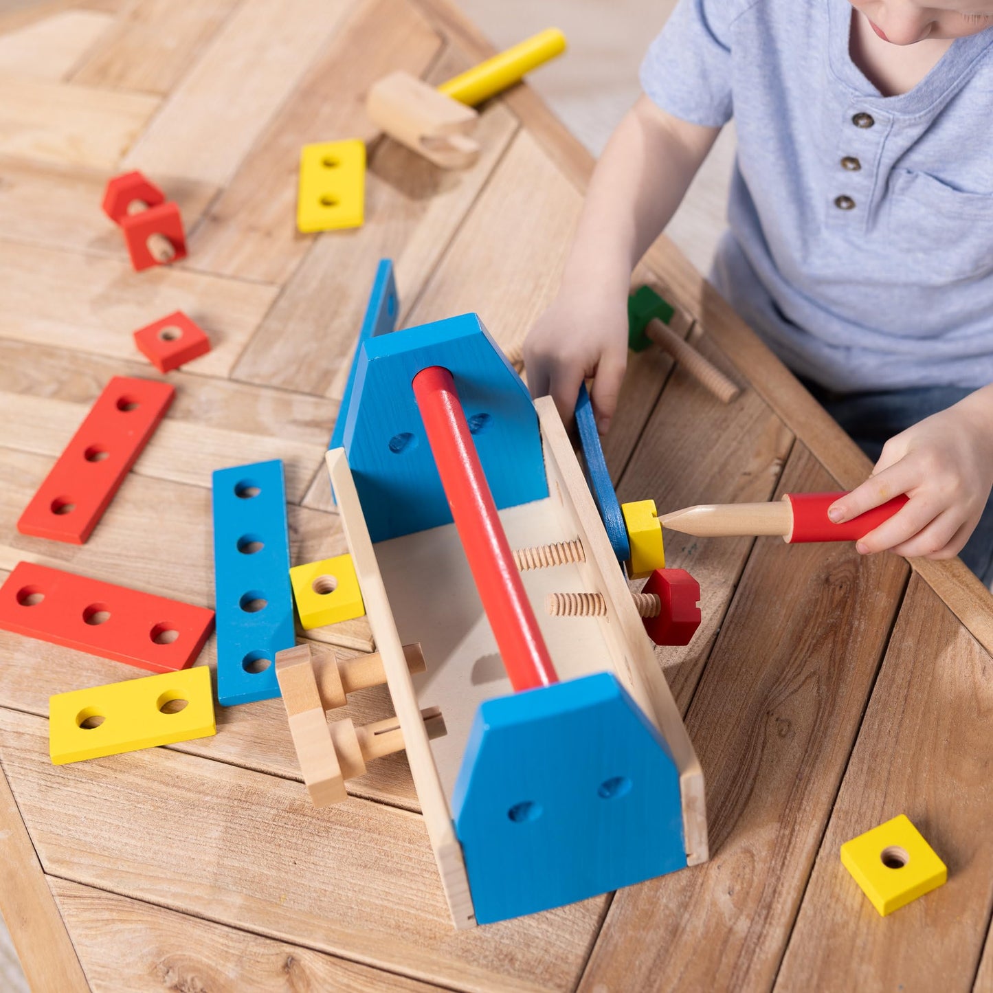 Melissa & Doug – Take-Along. Kit de herramientas, Estándar