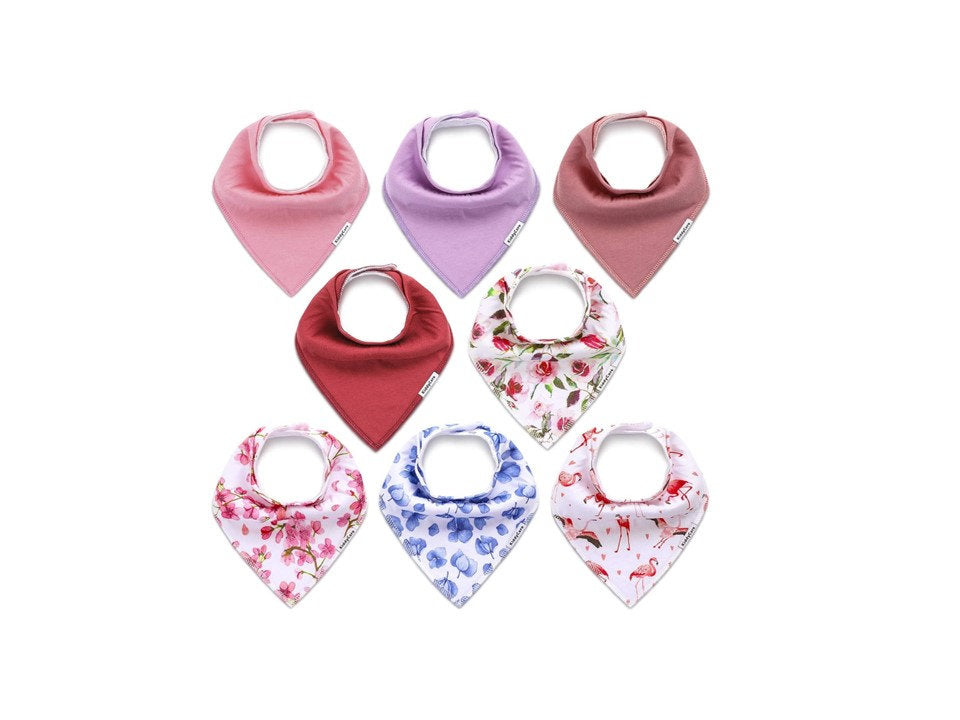 Baberos bandana, 8 unidades