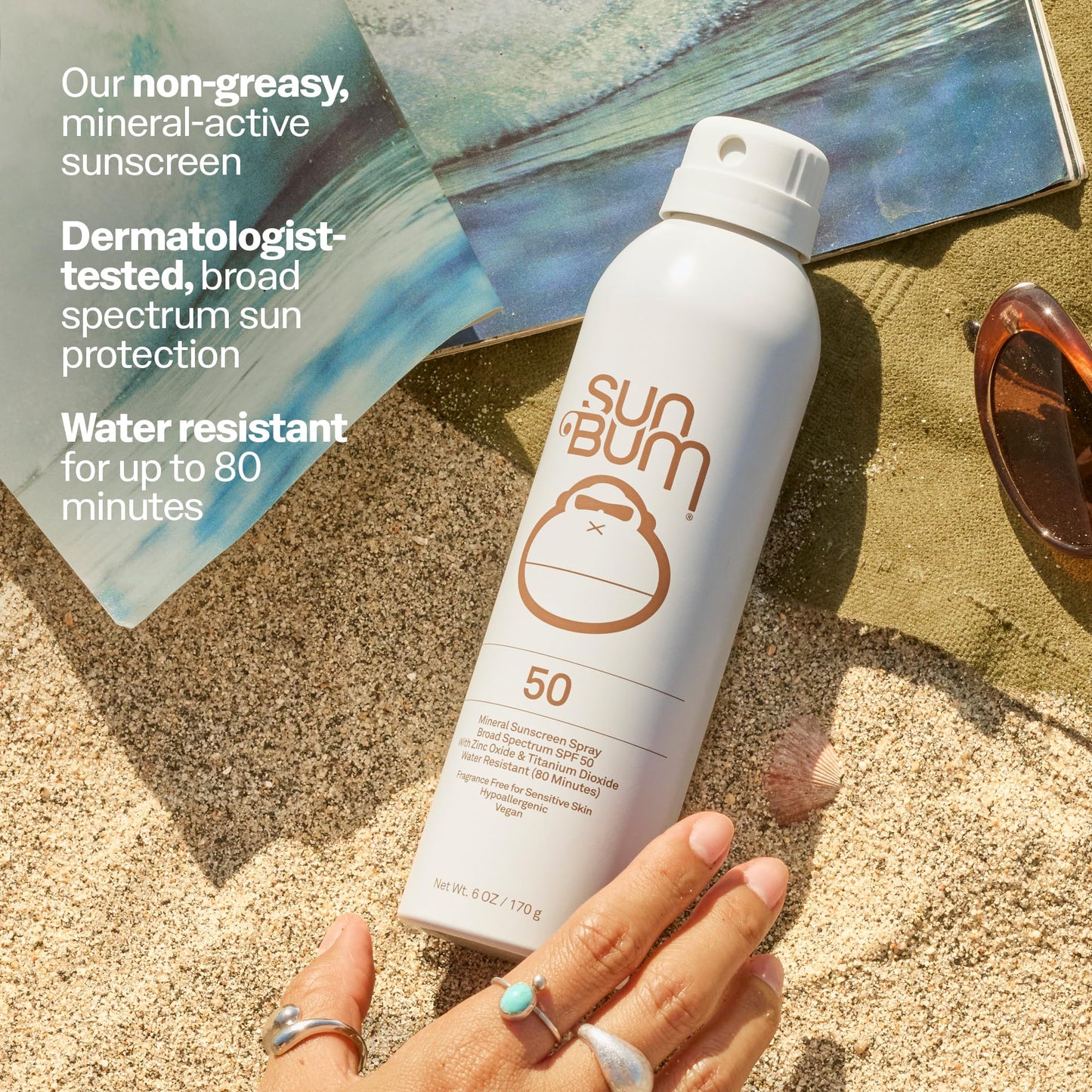 Sun Bum Mineral SPF 50 Protector solar corporal en espray