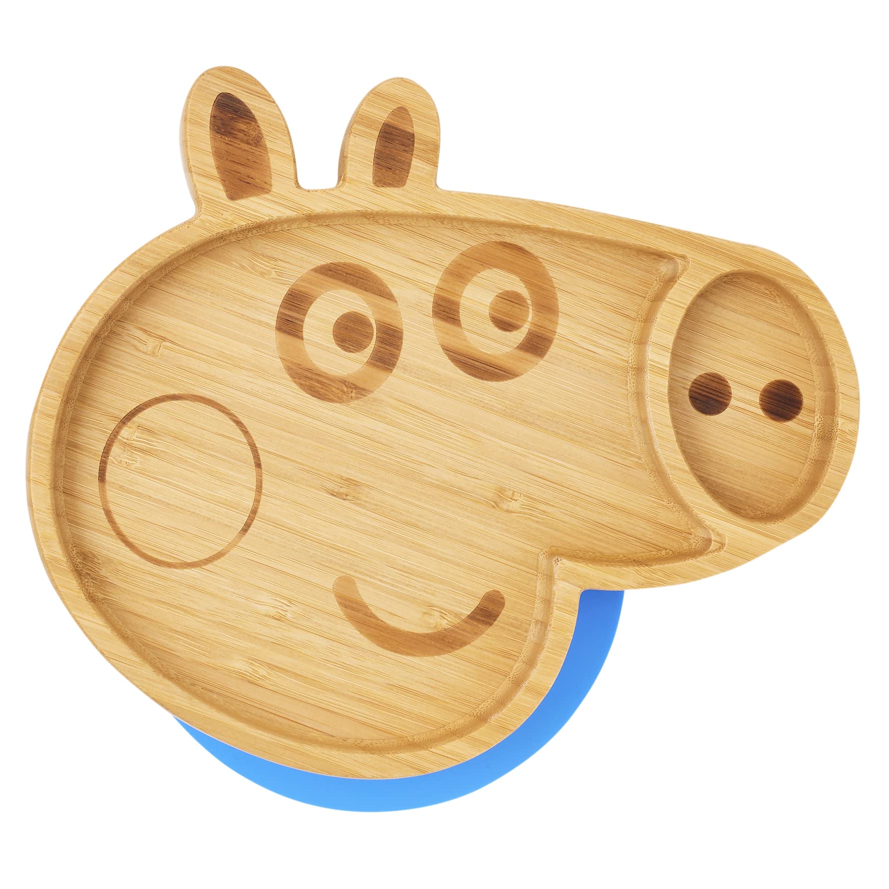 Peppa Pig- Plato de bamboo