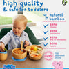 Peppa Pig- Plato de bamboo