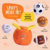 Plush Creations Bolsa de felpa deportiva parlante con 4 peluches parlantes