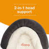 Almohada de apoyo para cabeza, cuello y cuerpo para recién nacidos Diono Cuddle Soft