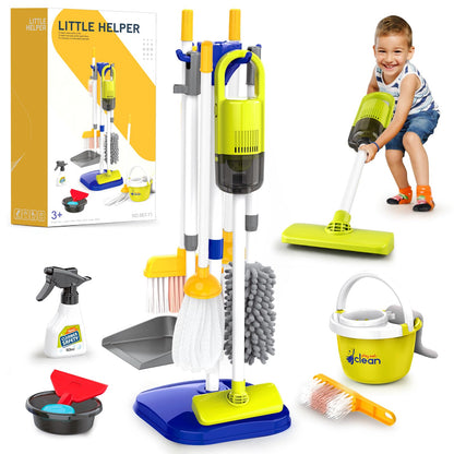 Juego de juguetes de limpieza para niños pequeños