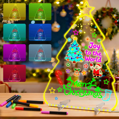 Kids LED Note Board Pad with Light 4 Modes 7 Colors