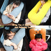 Almohada de viaje para el asiento trasero del automóvil, almohada para niños