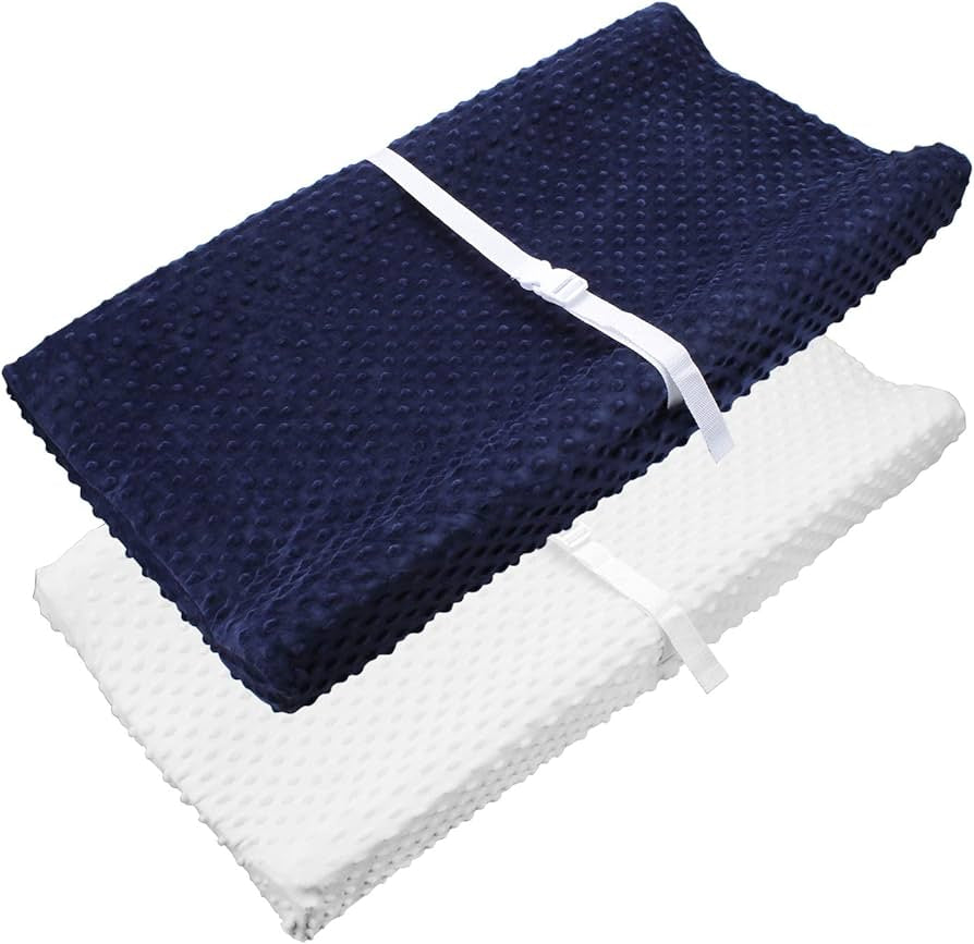 Acemommy cobertores para colchón cambiador 2pk