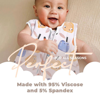 Nyte Nyte Baby - Saco de dormir suave sin mangas, 12-18 meses