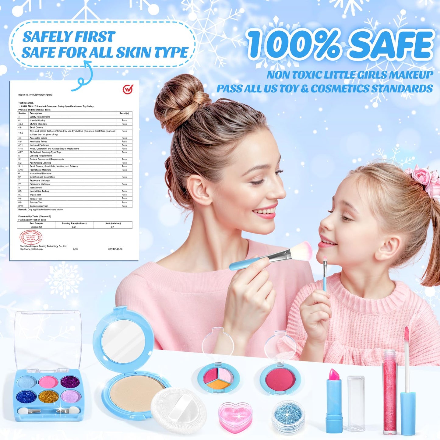 Kit de maquillaje de Frozen, lavable