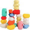 D-FantiX 39 piedras apilables de silicona para clasificar rocas