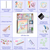 CAGIE Juego de diario de bricolaje para niñas