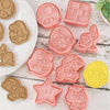 8 piezas de cortadores de galletas