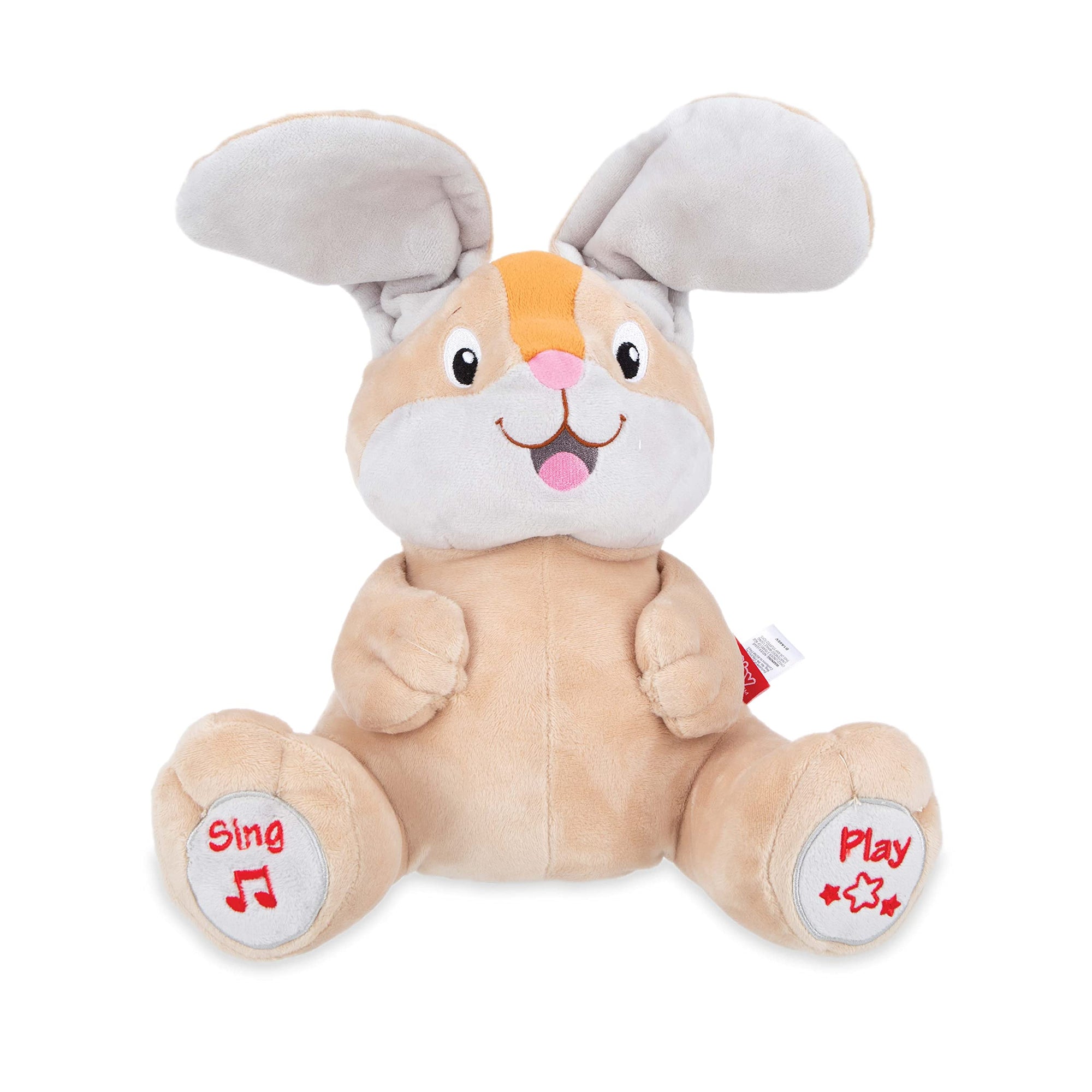 Juguete de peluche animado Nuby Peek a Boo Friends con música y juego interactivo