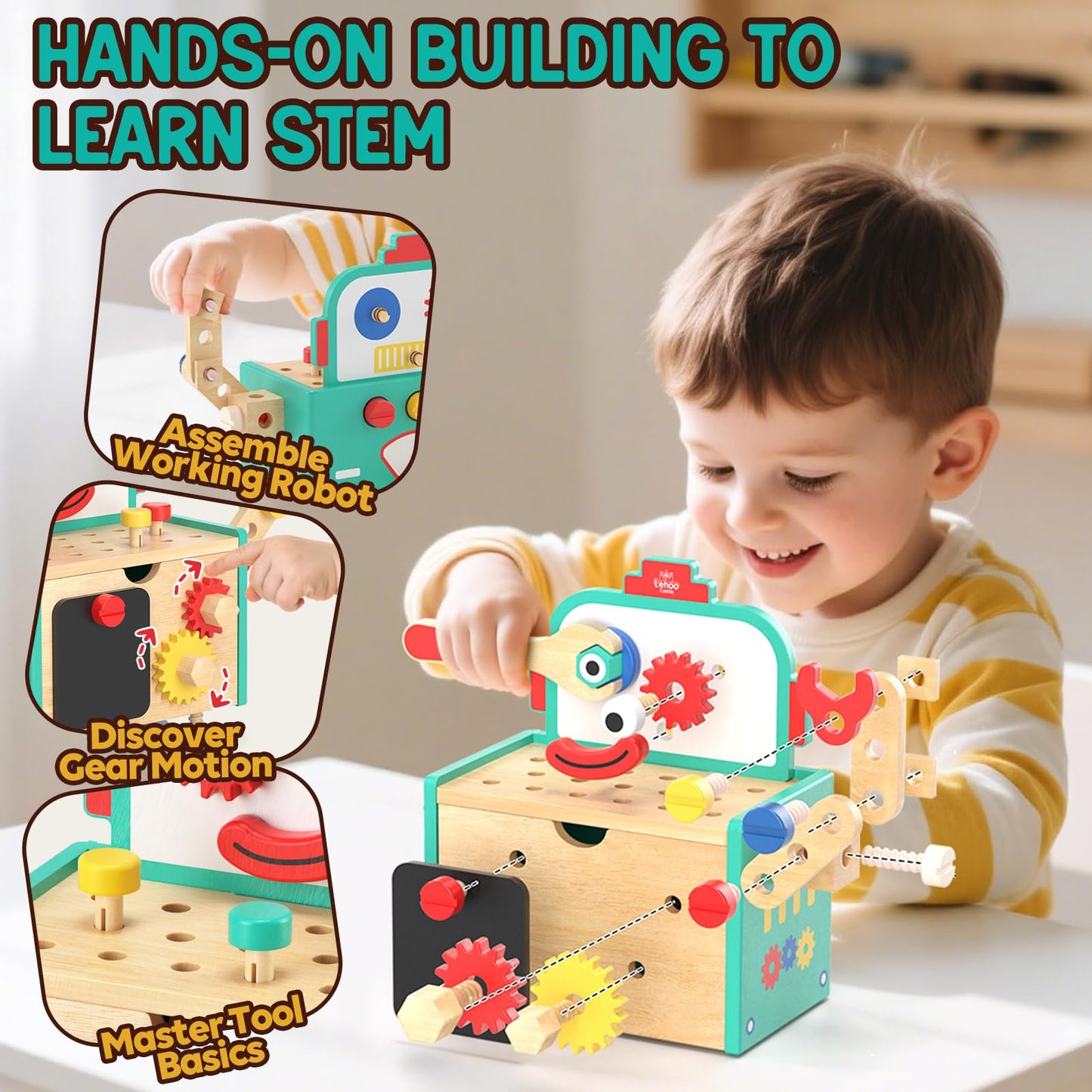 Lehoo Castle Juego de herramientas para niños
