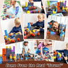 Toylogy 72 bloques magnéticos: construye minas Magnet World Sword Edition