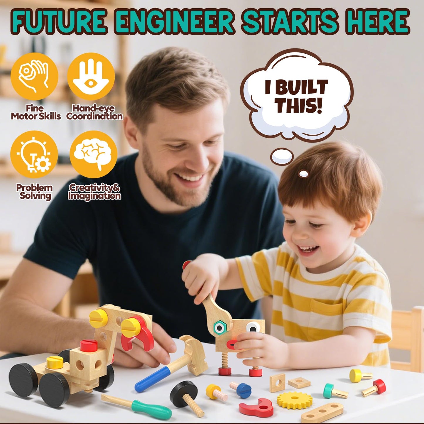 Lehoo Castle Juego de herramientas para niños