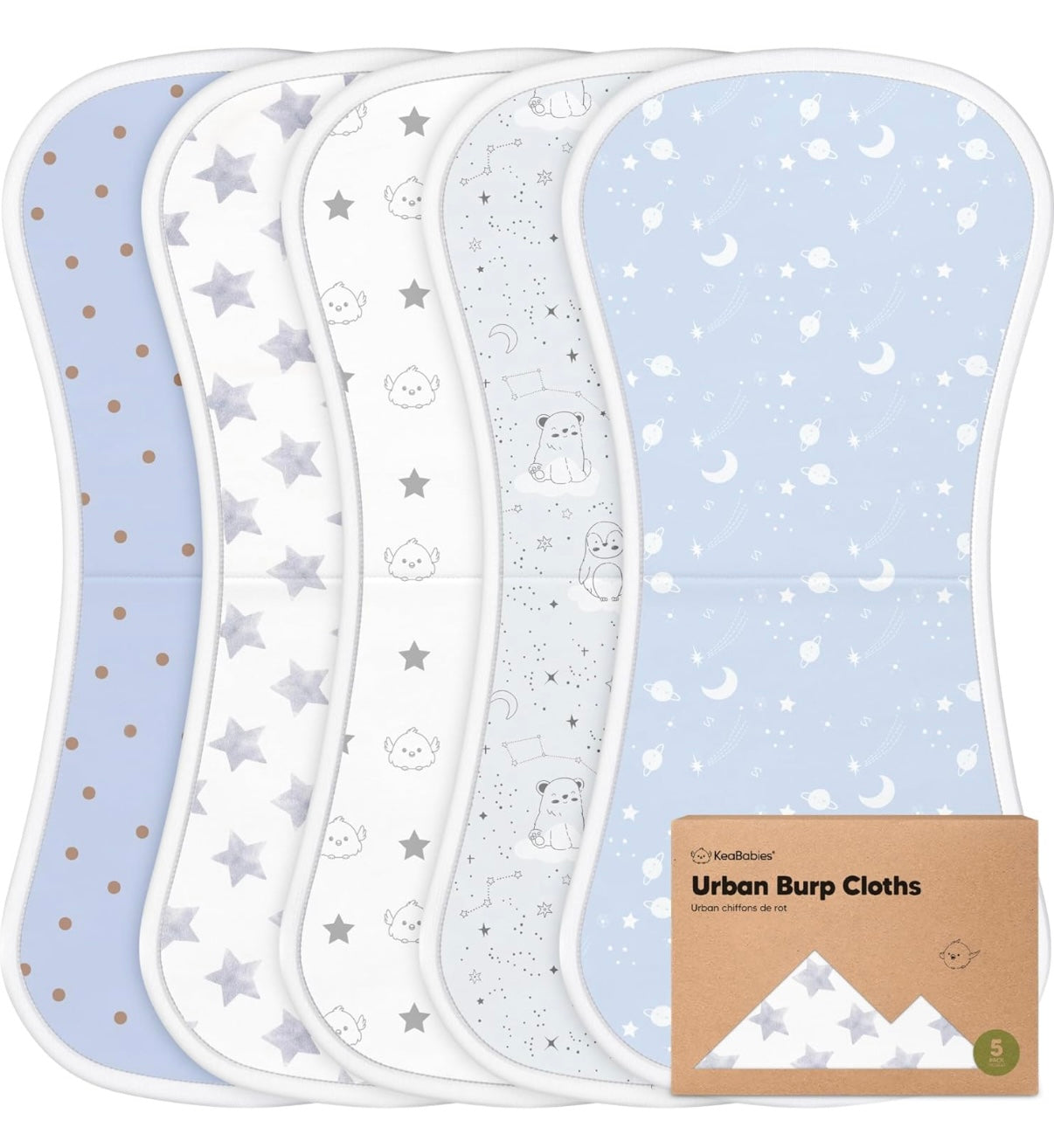 Keababies- Paños orgánicos para eructos