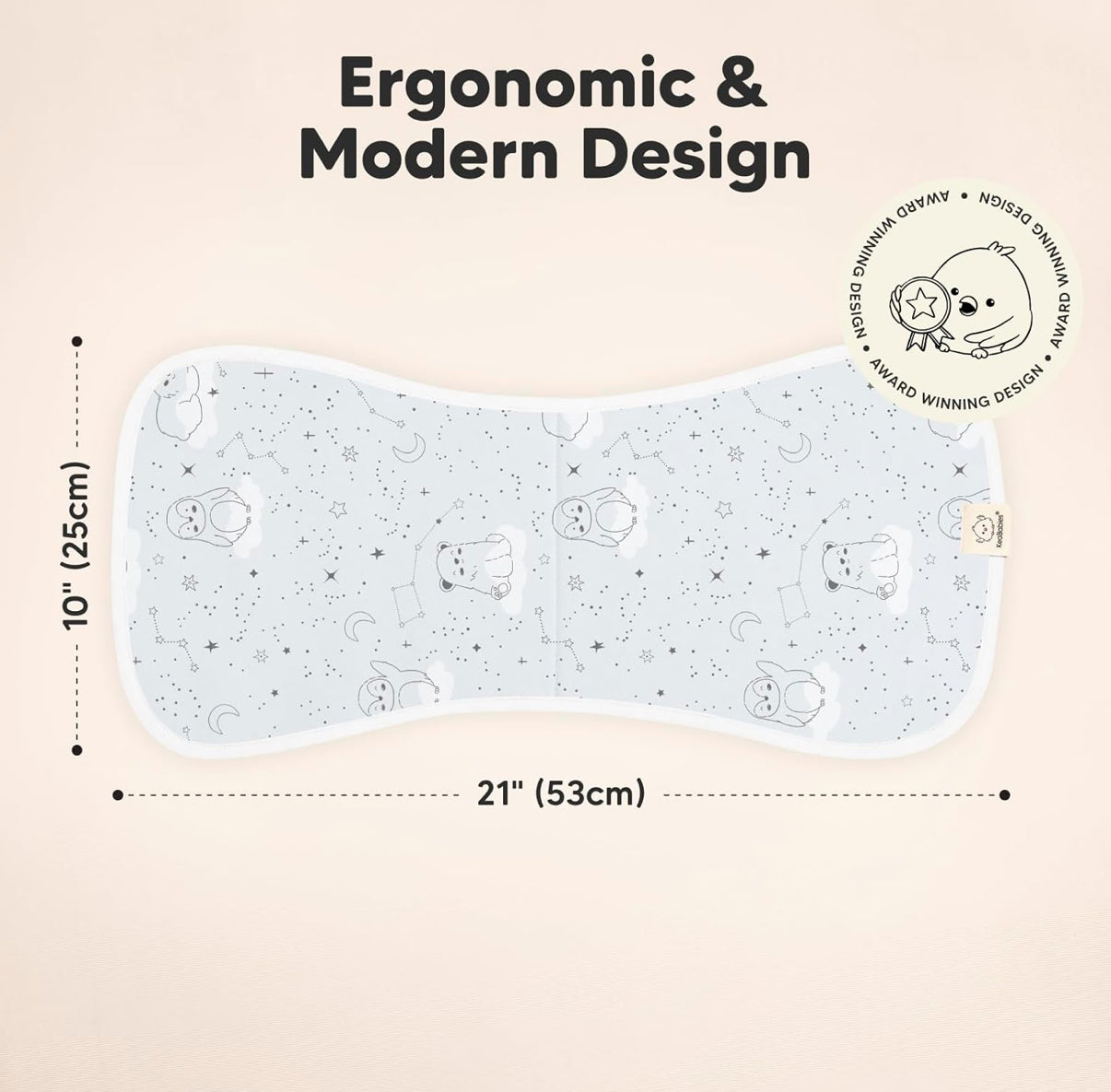 Keababies- Paños orgánicos para eructos