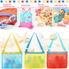 MARFOREVER Paquete de 3 juguetes de playa de malla, bolsa de playa