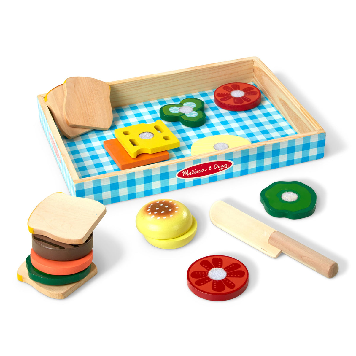 Melissa & Doug, tabla para hacer sandwich