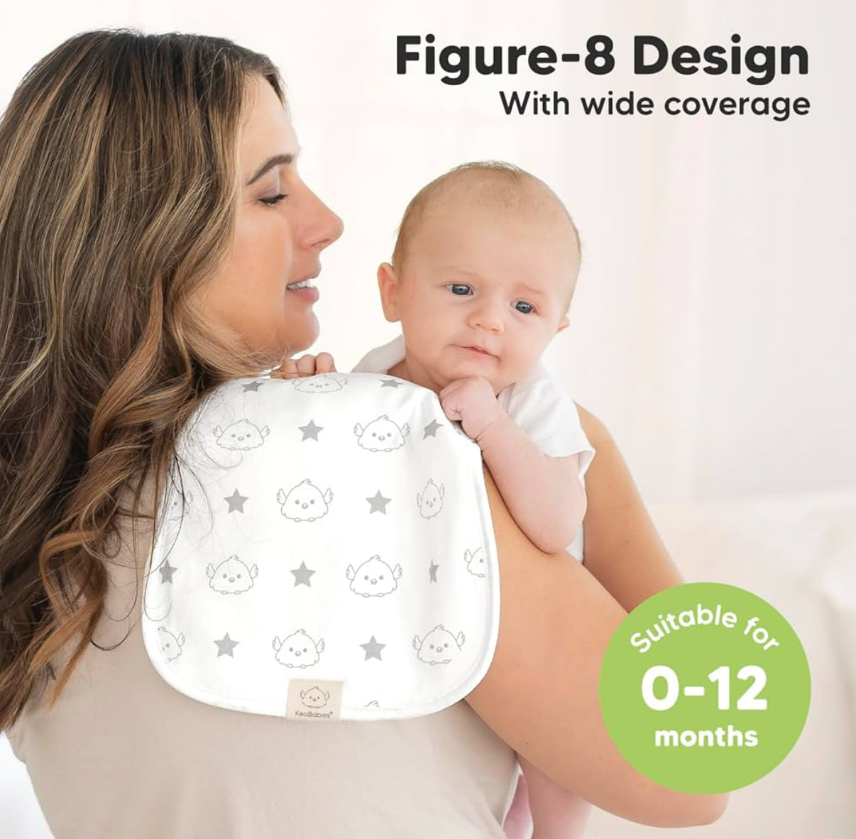 Keababies- Paños orgánicos para eructos