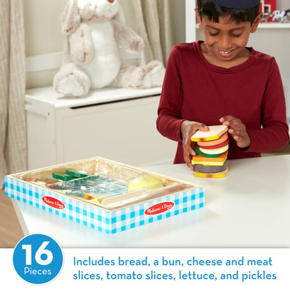 Melissa & Doug, tabla para hacer sandwich