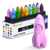 16 crayones Rocket – No tóxicos, lavables – Para niños pequeños, niños de 4 a 8 años