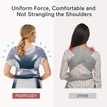 Momcozy Eslingas portabebés para recién nacidos de hasta 50 libras