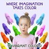 16 crayones Rocket – No tóxicos, lavables – Para niños pequeños, niños de 4 a 8 años