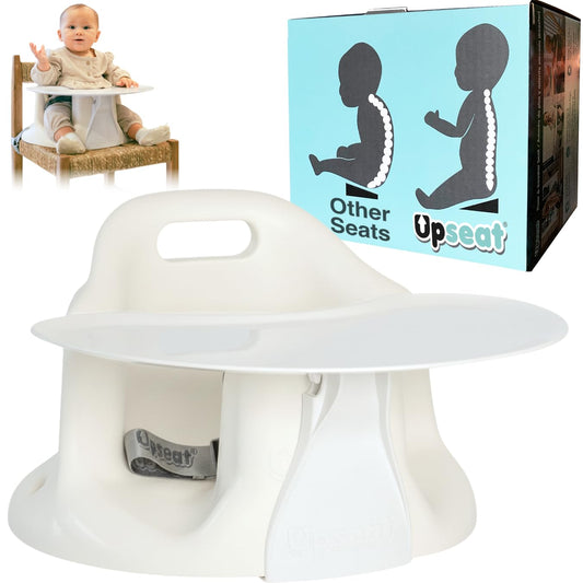 Silla elevadora de suelo Upseat para bebés con bandeja extraíble