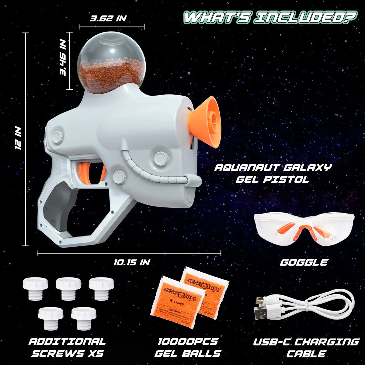 Pistola De Hidrogel Automatica Rifle De Hidrogel