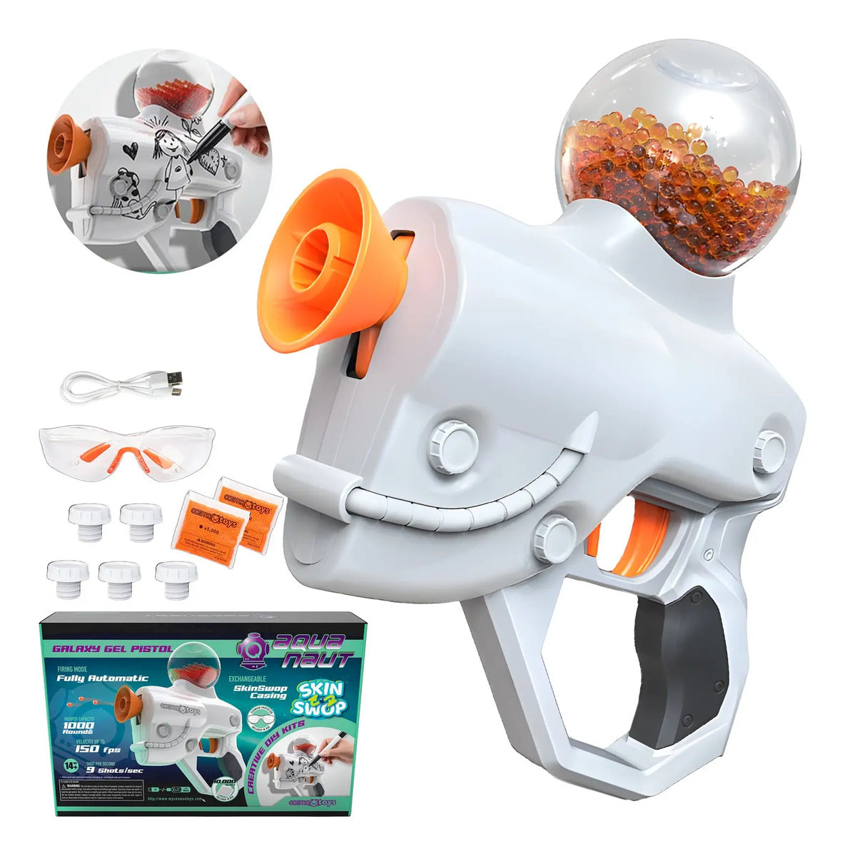 Pistola De Hidrogel Automatica Rifle De Hidrogel