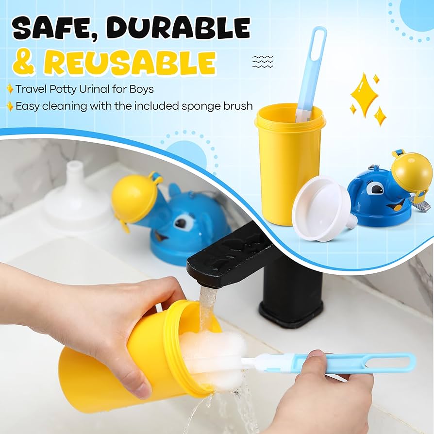 Orinal portátil para niños, de 17 onzas