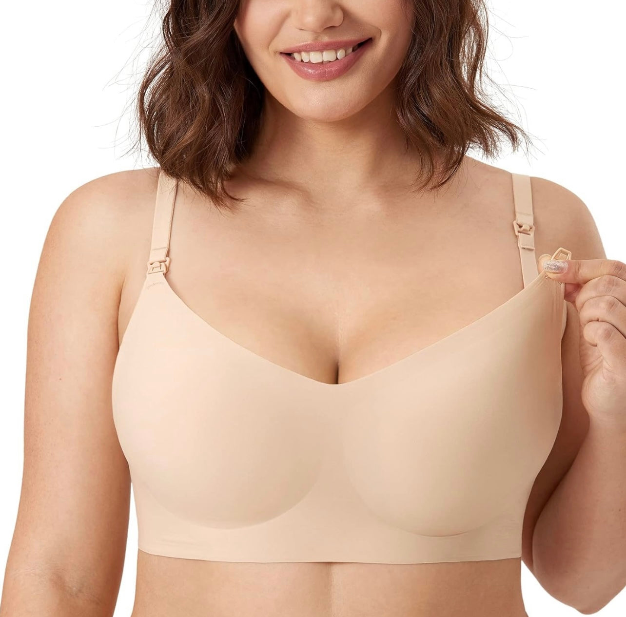 MOMANDA Sujetadores de lactancia, talla XL