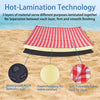 Manta de picnic impermeable HulaFish grande de 150 x 200 cm - Plegable de 3 capas