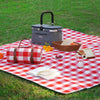 Manta de picnic impermeable HulaFish grande de 150 x 200 cm - Plegable de 3 capas
