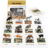 Tarjetas de juego Montessori Animal Match