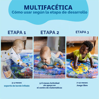 Tapete de agua prémium para el tiempo boca abajo