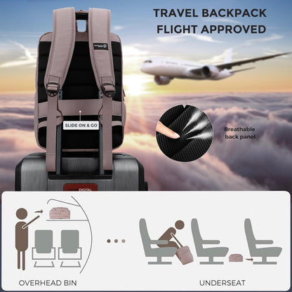 Mochila de diseño Swissdigital para laptop para mujeres