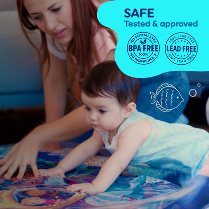 Tapete de agua prémium para el tiempo boca abajo