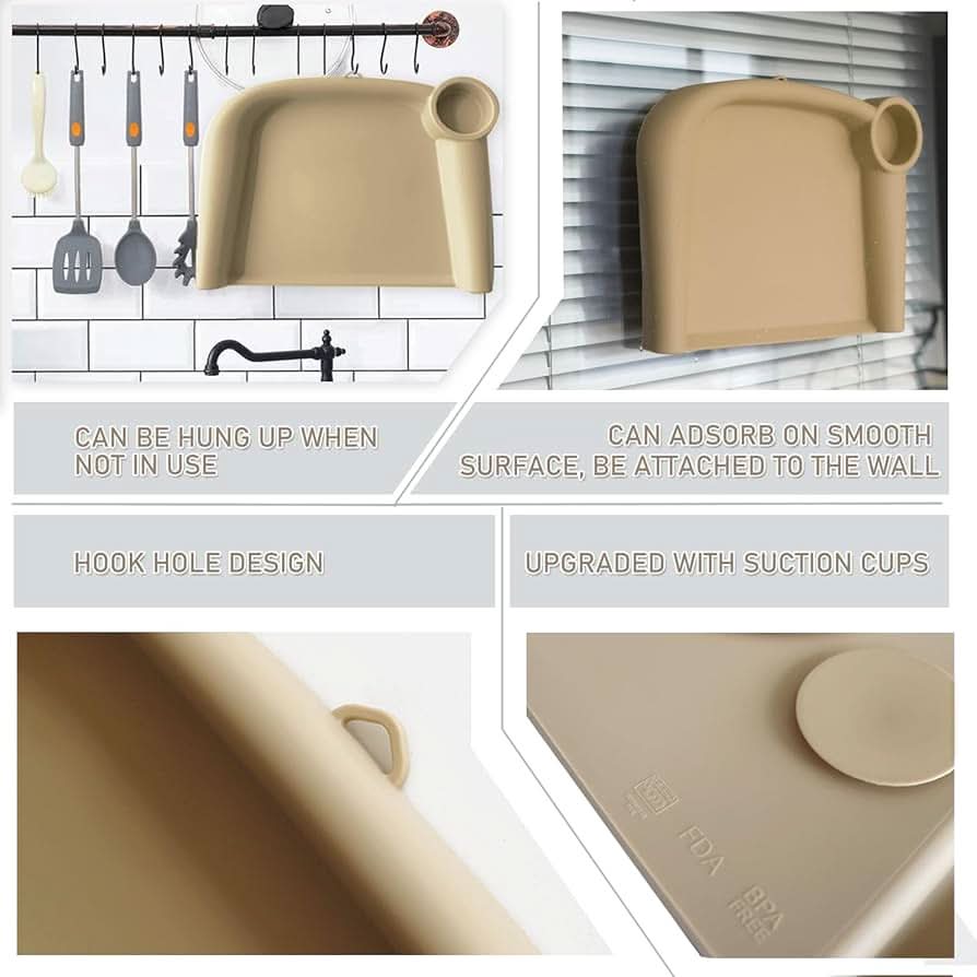 Bandeja de comedor de silicona