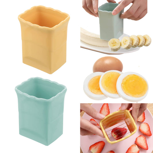 Taza rebanadora de frutas